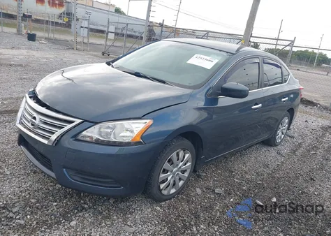 2015 Nissan Sentra Sv from USA, damaged, VIN 3N1AB7AP1FL671615